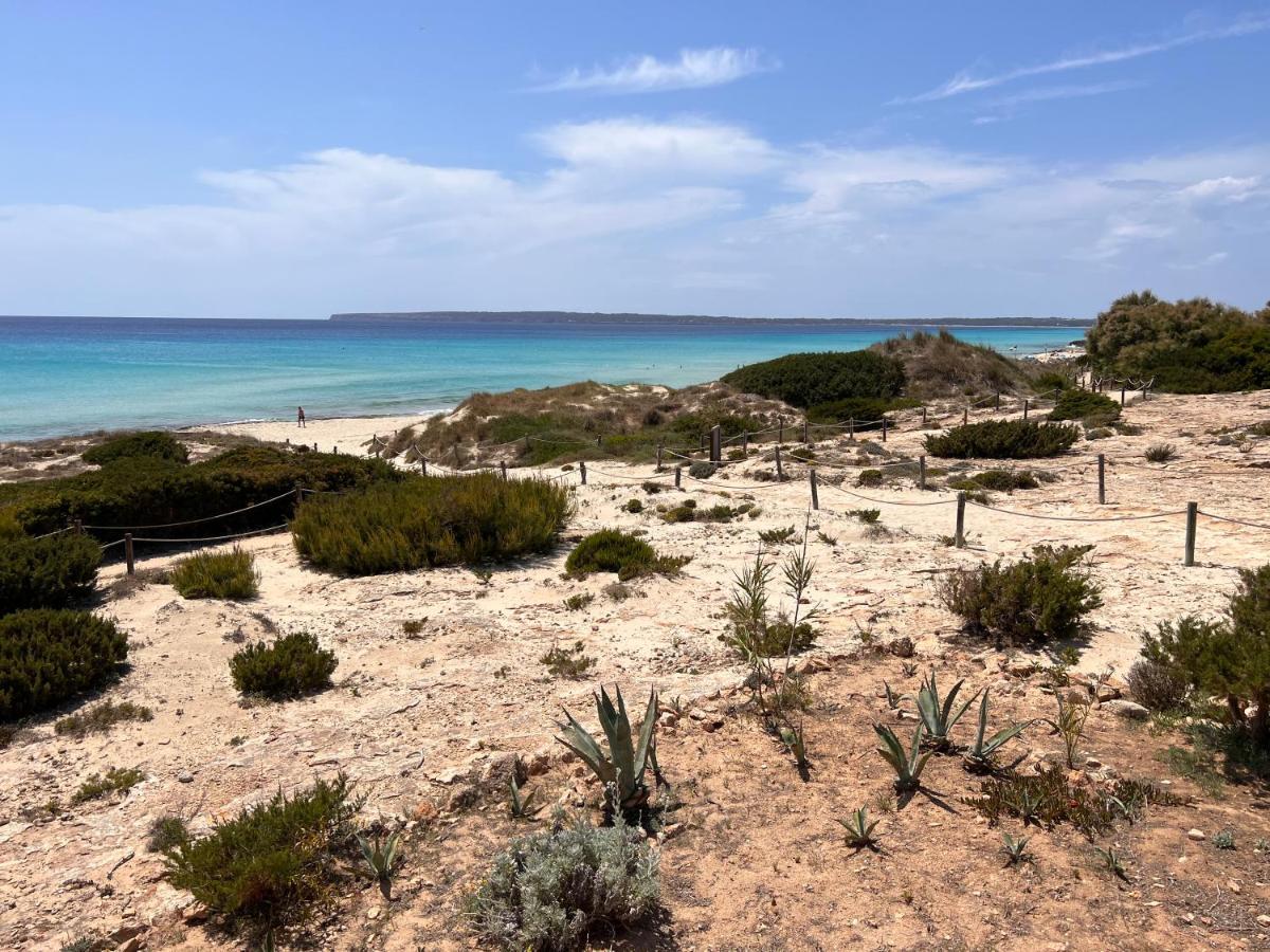 Villa Arenas Del Mar Formentera Es Arenals Exterior foto