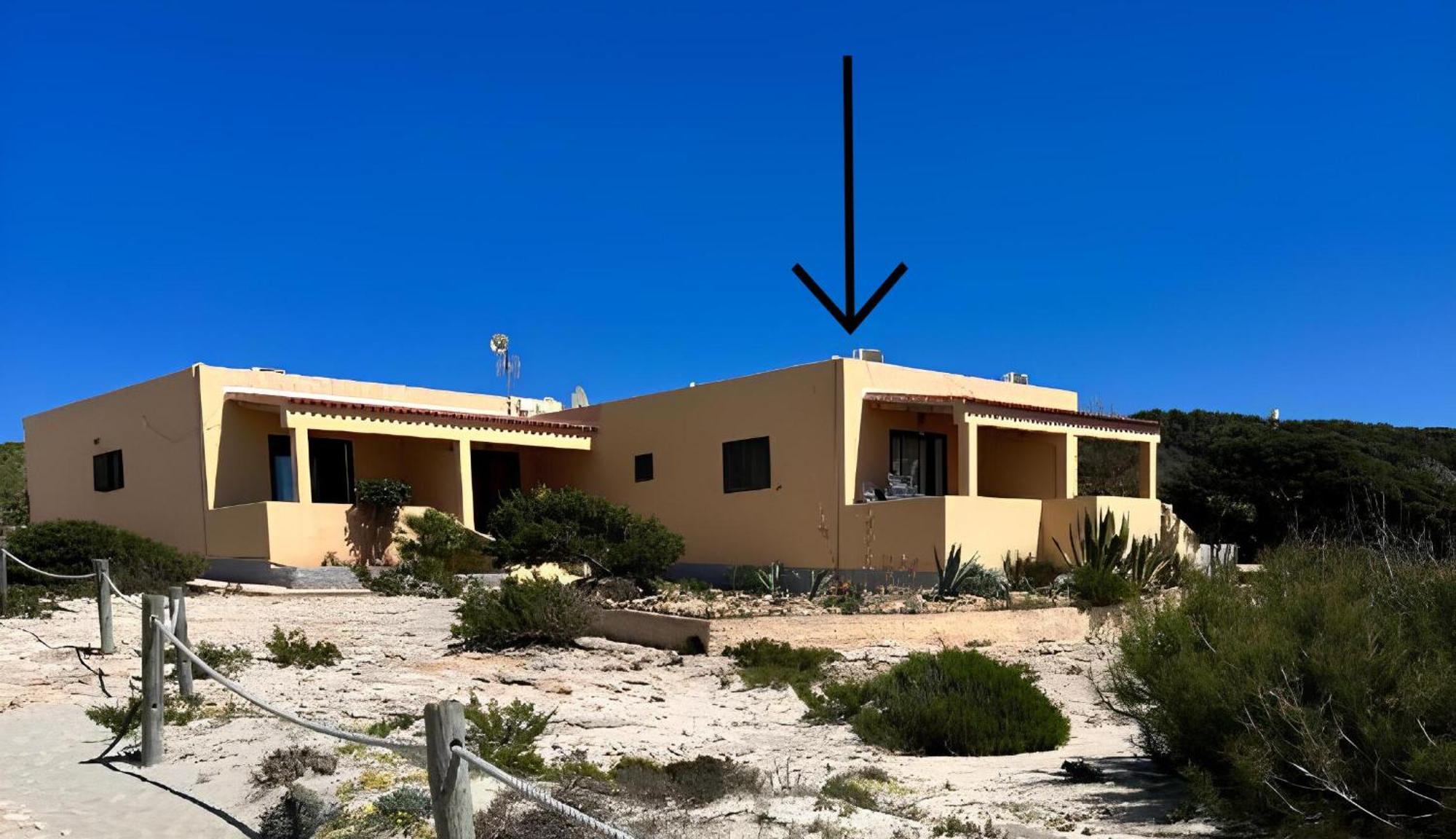 Villa Arenas Del Mar Formentera Es Arenals Exterior foto
