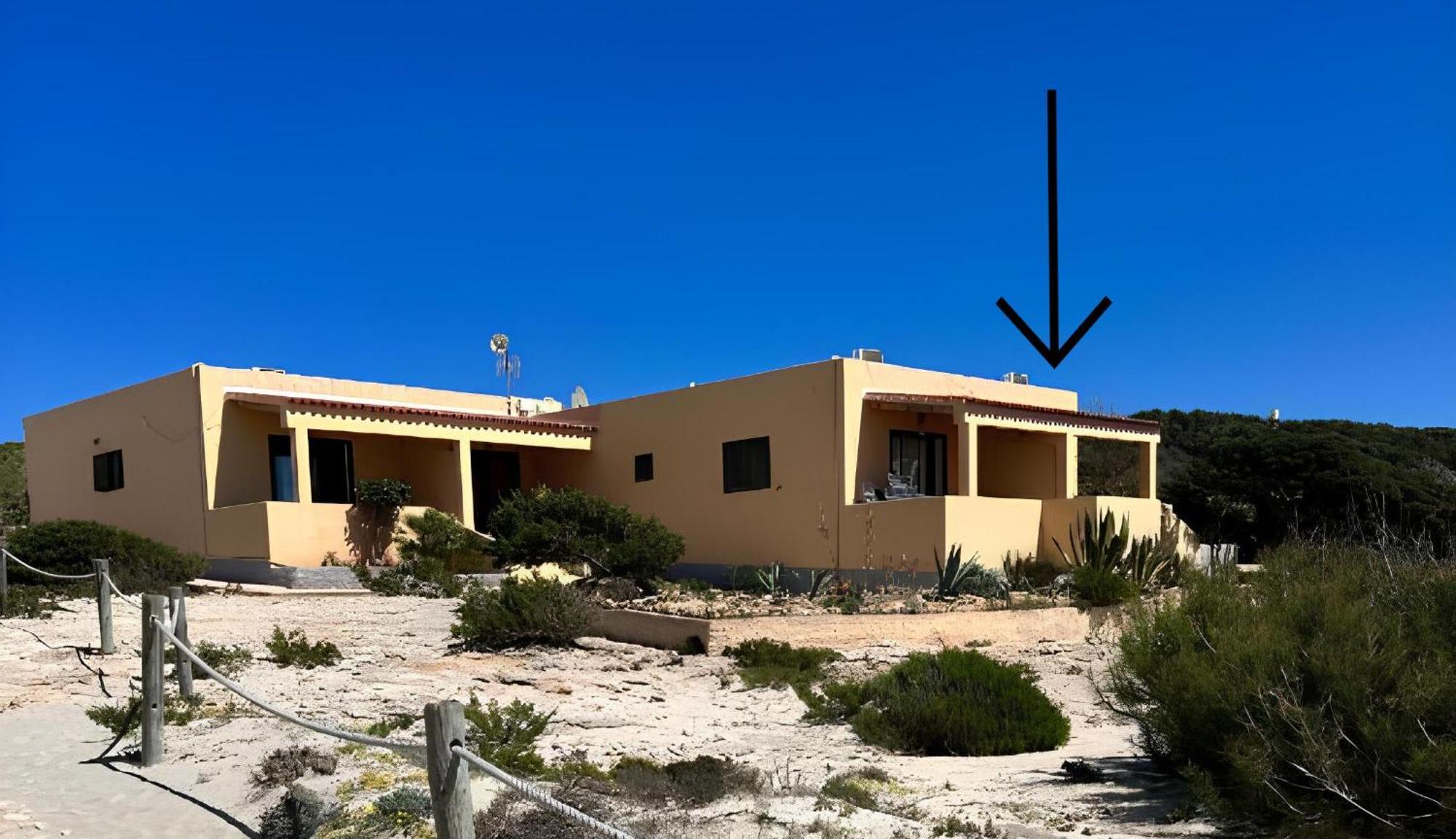 Villa Arenas Del Mar Formentera Es Arenals Exterior foto